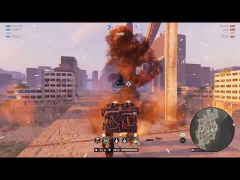 Видео: Crossout - Тритон БЗУ Антимета. Бои на 2000 рейта  (смерч, горбун, драйверы) - I am DeeN #11 Часть 1