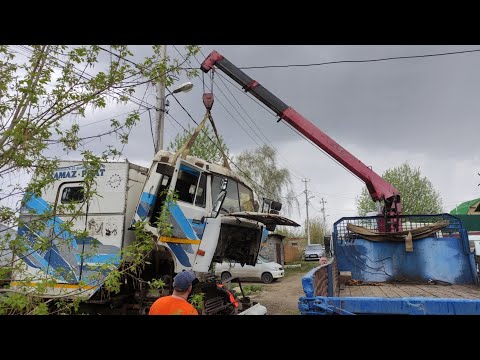 Видео: Разбираем Легенду "на запчасти". Камаз 54112М - начало работ. #Камаз54112М #МуравейВМ