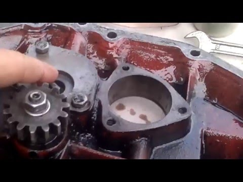 Видео: Мотоблок Зубр 8 Л. сил. Пропало давление масла в двигателе и ее восстановление