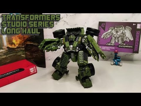 Видео: Лонг Хоул/Long Haul, трансформер, обзор фигурки, Studio Series 42.