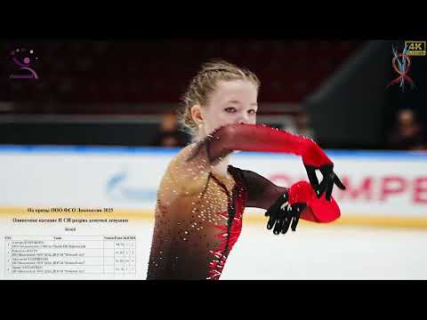 Видео: Алисия Дубровина Ice Dream 2025г 10 января "Локомотив 2025" 1 место G 2S 2011 FS