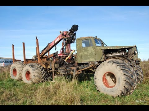 Видео: Водитель лесовоза 80 Уровень монстры по бездорожью уникальная подборка