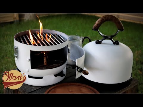 Видео: Создание Ultimate Grill Bottle из Scrap Materials / Все в одной кулинарной станции!