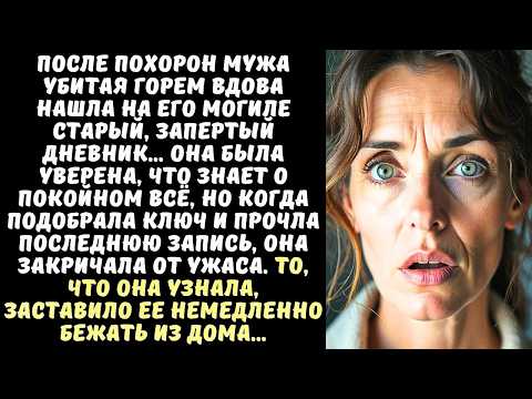 Видео: ВДОВА нашла на могиле мужа ДНЕВНИК, а прочитав последнюю страницу, в ужасе бросилась к выходу…