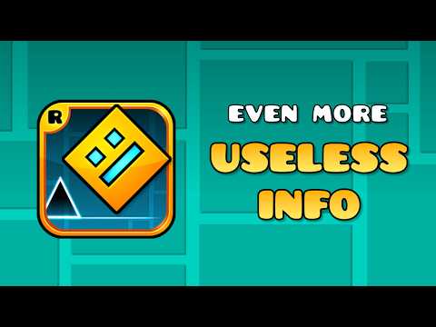 Видео: ЕЩЕ 28 минут бесполезной информации о Geometry Dash