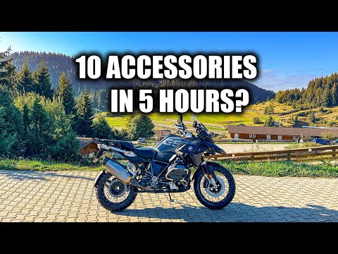 Видео: BMW R1250GS — внедорожные аксессуары