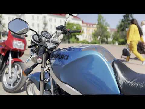 Видео: SUZUKI GS500E против HONDA CB500. Братики