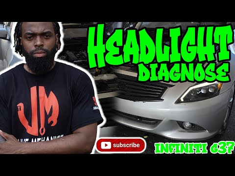 Видео: Не работают фары? Как починить фары на Infiniti G37?
