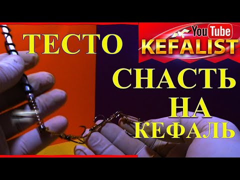 Видео: Снасть для рыбалки на кефаль , наживка - тесто