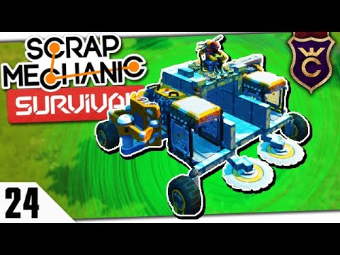 Видео: ЛУЧШИЙ ЛЕСОРУБ #24 Scrap Mechanic Survival