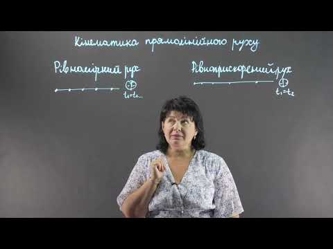 Видео: Кінематика прямолінійного руху. Підготовка до ЗНО | Фізика 9,10 клас