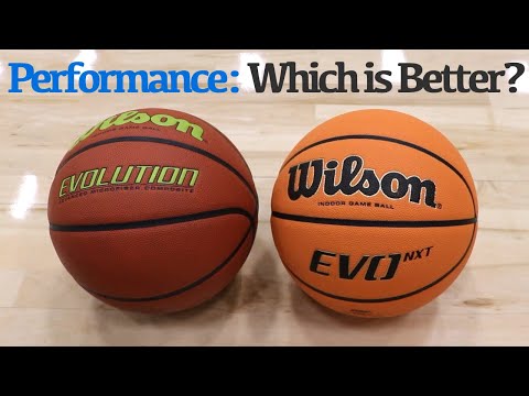 Видео: Wilson Evolution против NCAA Evo Nxt — сравнение характеристик