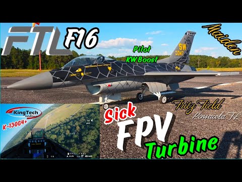 Видео: FTL Innovation F-16 | Кастомная ливрея Viper | Турбина KingTech K130 + FPV (ПЕРВЫЙ в США!)