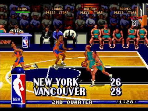 Видео: Геймплей NBA Hangtime(Genesis)