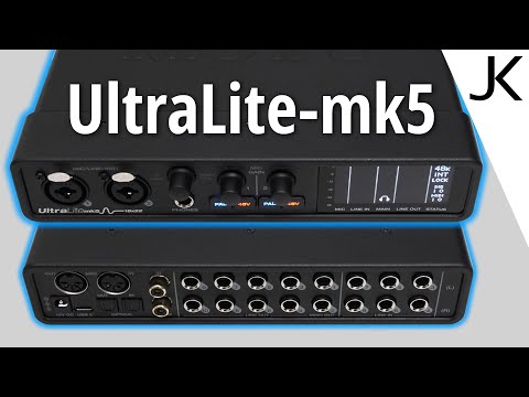 Видео: Аудиоинтерфейс MOTU UltraLite-mk5 — ОБЗОР (проверена производительность звука)
