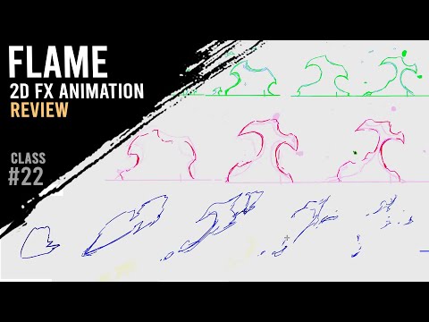 Видео: Обзор анимации пламени [курс «Основы 2D FX»]