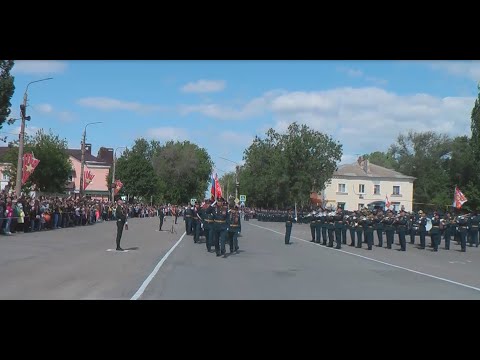 Видео: Парад войск Знаменского гарнизона, посвященный Дню Победы. Знаменск, 9 мая 2024 (полная версия)