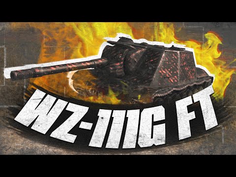 Видео: НЕ ЕДЕТ, КОСОЙ, ДА ЕЩЕ и БЕЗ БРОНИ WZ-111G FT в Tanks Blitz