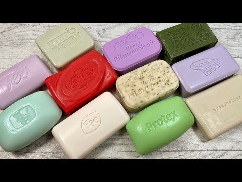 Видео: Soap cutting * ASMR soap * Soap crunch * Мыло АСМР * Хруст мыла * Резка мыла 💜
