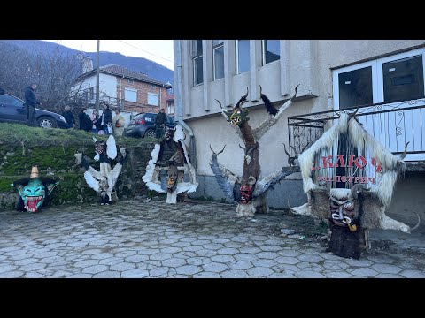 Видео: Традиционни кукерски игри в село Ключ, община Петрич.