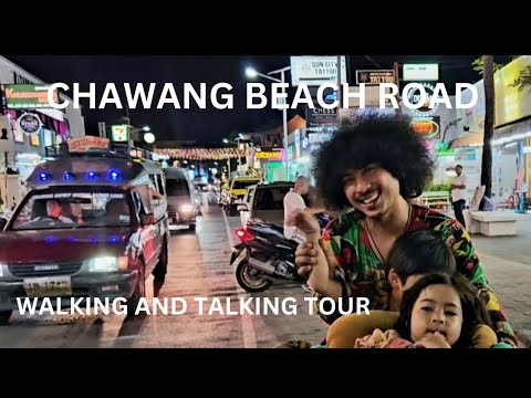 Видео: ДЛИТЕЛЬНАЯ ПРОГУЛКА ПО ЧАВЕНГ-БИЧ-РОУД В ПОДРОБНОСТЯХ! ВСЕ МЕСТА. Самуи, Таиланд