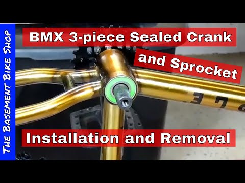 Видео: Снятие и установка 3-компонентных шатунов и звездочек — шаг за шагом