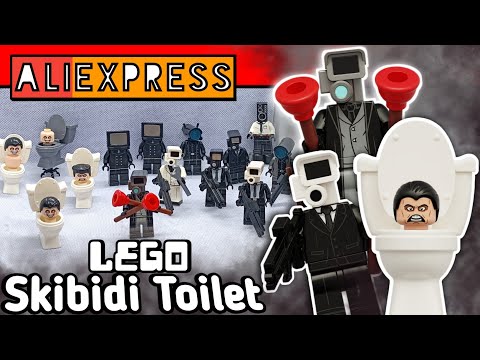 Видео: LEGO SKIBIDI TOILET▶НАСТОЯЩИЕ ЛЕГО ФИГУРКИ ПО ВСЕЛЕННОЙ СКИБИДИ ИЗ КИТАЯ #2