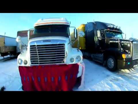 Видео: Дальнобой по ДВ, рейс на Сахалин, декабрь 2017