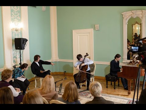 Видео: Мастер-класс Олега Бугаева и Марии Зайцевой | Михаил Агарков (виолончель) - Дворжак - Концерт, 3 ч.