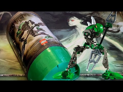 Видео: Lego Bionicle Ракши Лерак 8589 (обзор набора 2003 года)