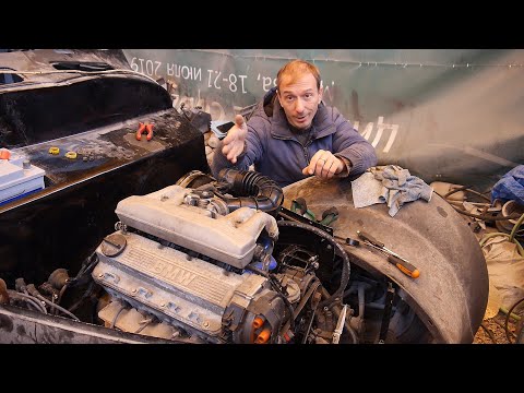 Видео: Установил Январь на двигатель BMW M40B16. BMW 321 1949г.