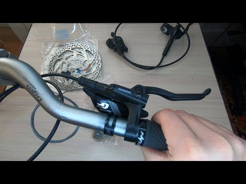 Видео: Тормоза Shimano MT-200