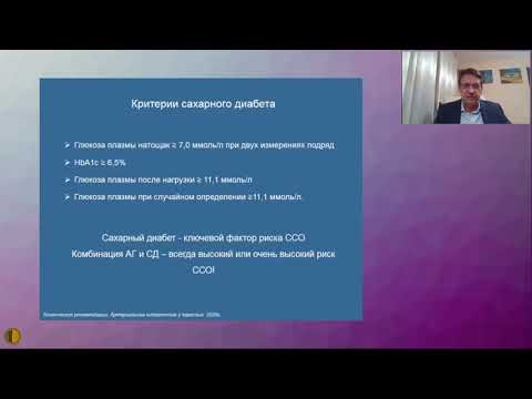 Видео: Лечение артериальной гипертонии у пожилых коморбидных пациентов - Сыров Андрей Валентинович