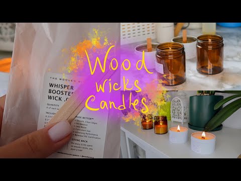 Видео: ГОТОВЛЮ СВЕЧИ С ДЕРЕВЯННЫМ ФИТИЛЕМ + ТЕСТЫ ГОРЕНИЯ 🔥😍 INSPIRED BY CANDLES