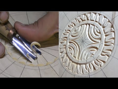 Видео: Новые возможности с новым инструментом, уроки резьбы по дереву #Резьба_по_дереву