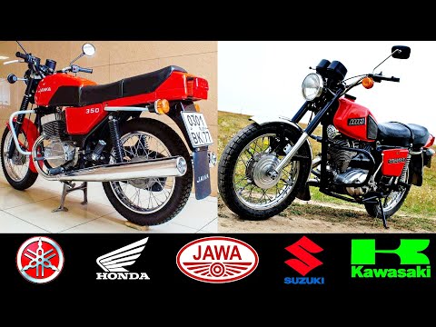 Видео: 10 Японских Конкурентов  Jawa 350 и Иж Планета 5 !