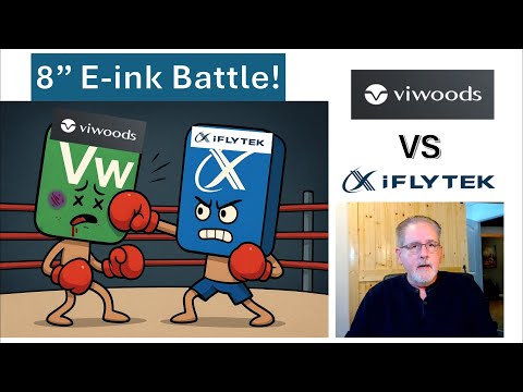 Видео: Битва ViWoods против iFlyTek 8” E-ink: ПОБЕДА НОКАУТОМ!!