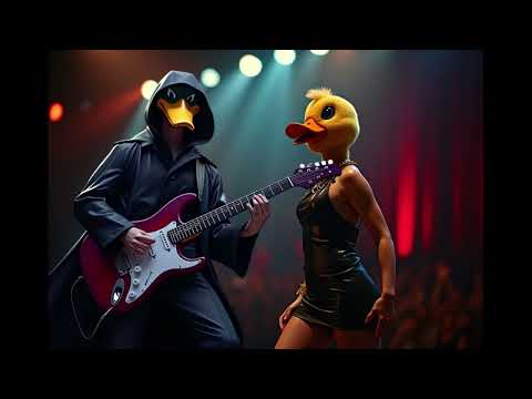 Видео: Чёрный плащ (Darkwing Duck) - ( hair metal ai cover)