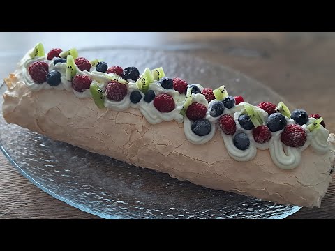 Видео: Супер вкусный и простой МЕРЕНГОВЫЙ РУЛЕТ! Каждый должен это попробовать!
