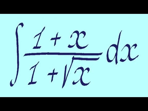 Видео: Замена переменной. Неопределенный интеграл-57