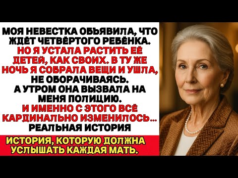 Видео: После трёх беременностей я вырастила каждого ребёнка которого бросала моя невестка Когда она объявил