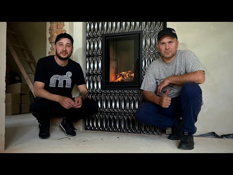 Видео: Це Робота Яка Вражає | Камінопіч на Дві Кімнати в Новому Будинку.
