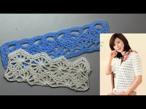 Видео: ВОТ ЭТО УЗОР Очень красивая кофта и кайма