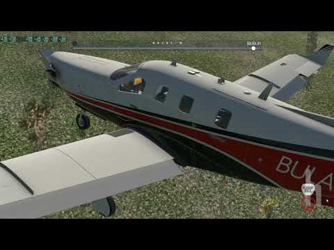 Видео: TBM-900HS.Посадка в весеннем Куршавеле