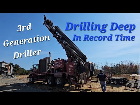 Видео: Как пробурить скважину и найти много воды! +300 футов всего за 5 часов!