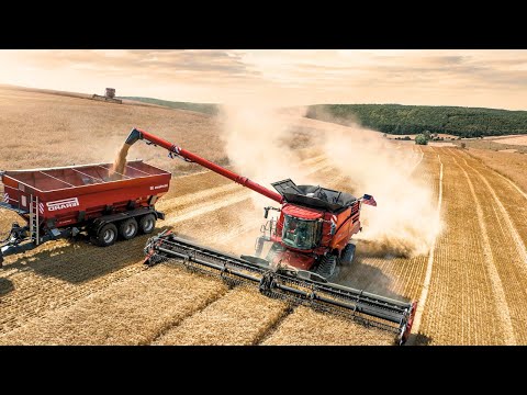 Видео: Красная Армия наступает | Case Harvesters и Quadtracs в работе