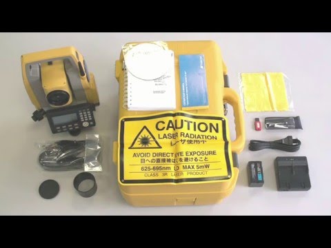 Видео: Электронный тахеометр TOPCON ES-105