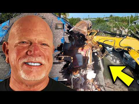 Видео: Снос дома, разрушенного ураганом IAN