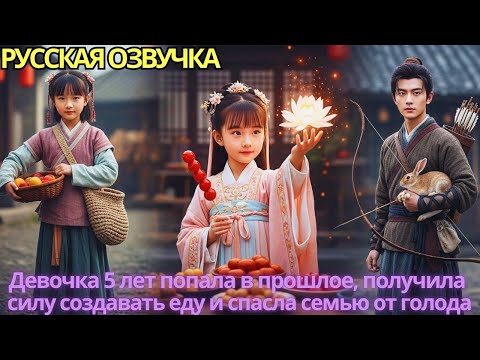 Видео: Девочка 5 лет попала в прошлое, получила силу создавать еду и спасла семью от голода