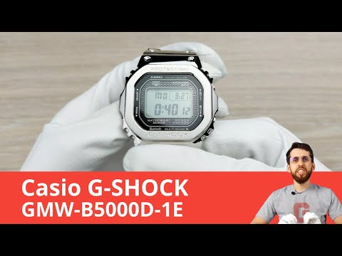 Видео: Премиальный G-SHOCK / Casio GMW-B5000D-1E